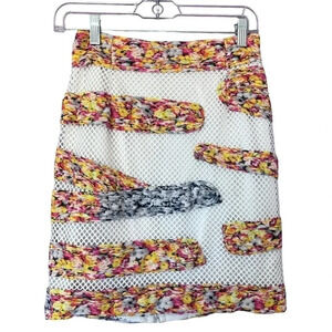 YIGAL AZROUEL NEW YORK lined mini skirt Nylon / Silk blend | Size 2